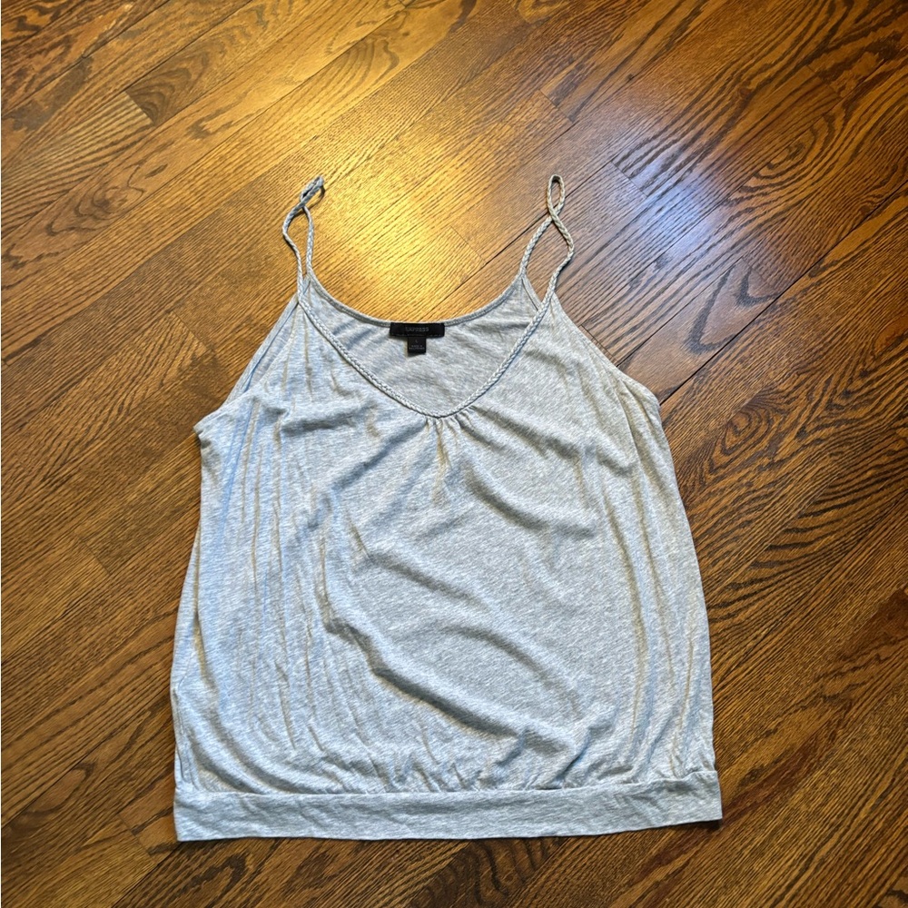 Express Light Gray Tank Top